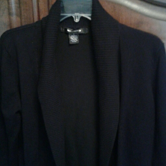 89th & Madison Black Cardigan - Picture 3 of 3