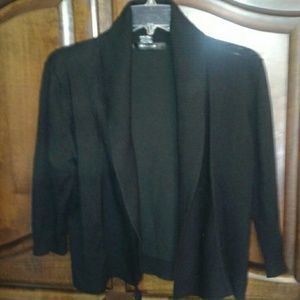 89th & Madison Black Cardigan