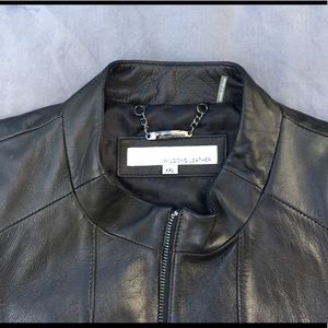 Wilson Leather Jacket plus size