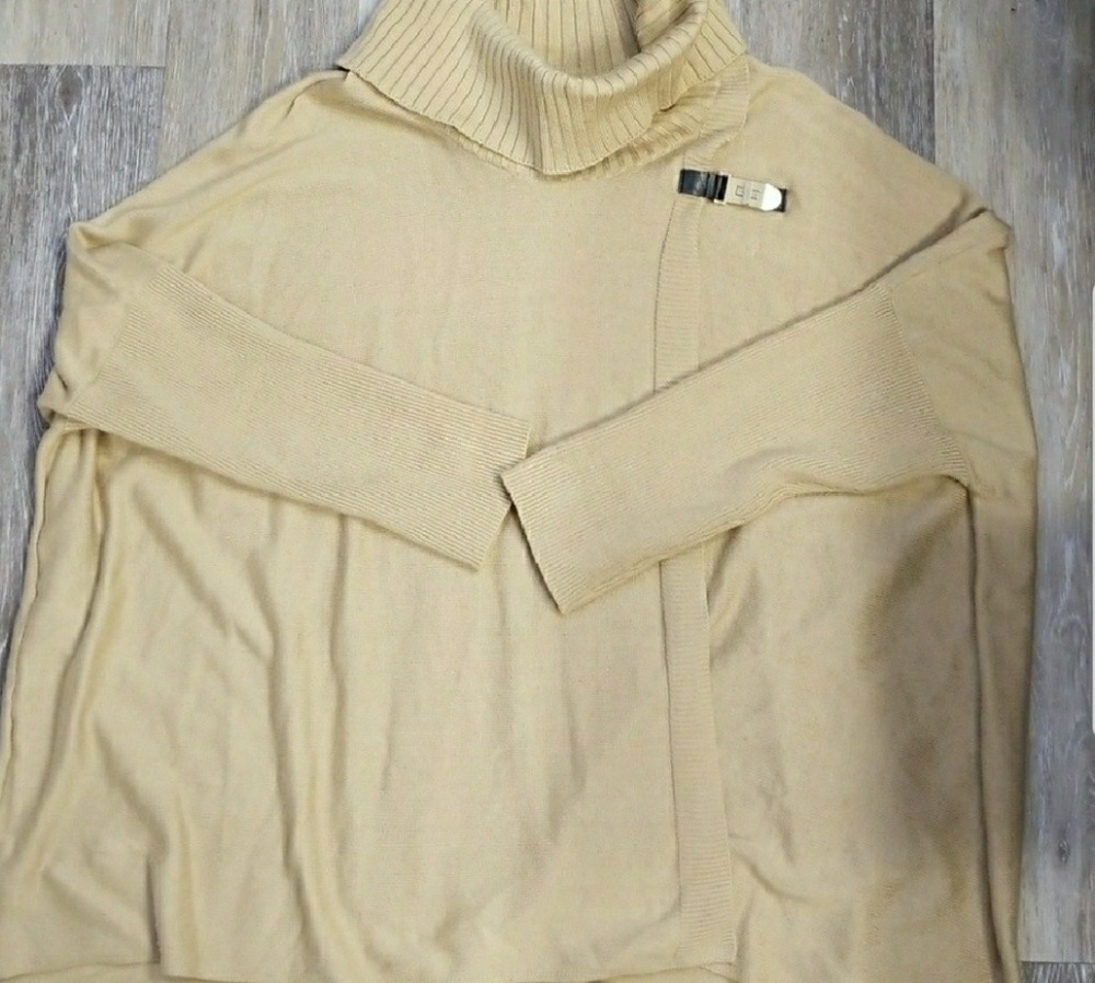 Calvin Klein Poncho style sweater