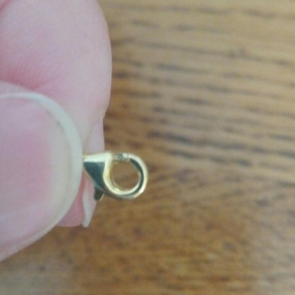 Sterling Gold Faceted Stone Bracelet - Picture 6 of 8