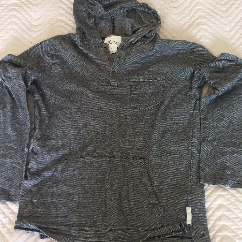 Koto Slim Fit Light Pullover Hoodie
