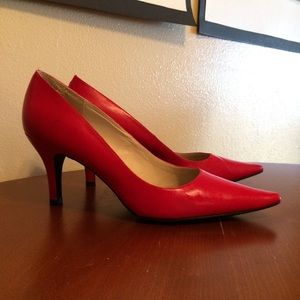 Red Cabrizi Stilettos