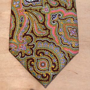 Robert Talbott Men’s Silk Paisley Tie