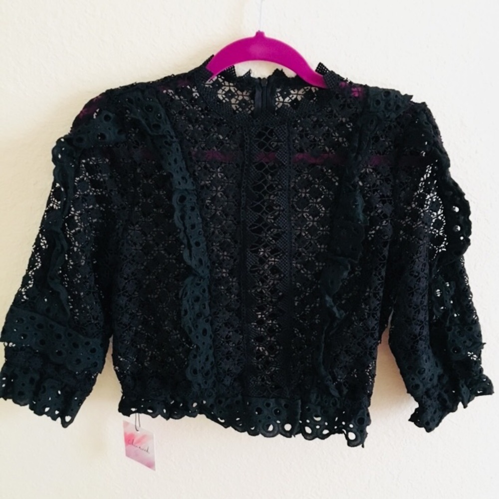 Crochet crop top! New and unused!