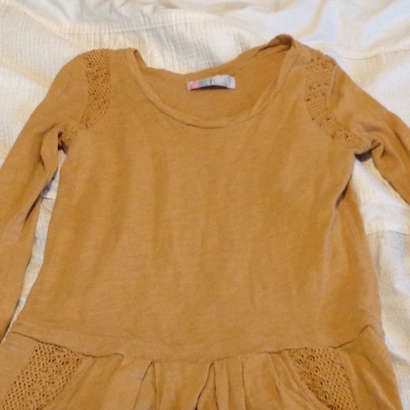 $10 SALE! FP Beach Crochet Tunic Dress Pockets! - Picture 2 of 8