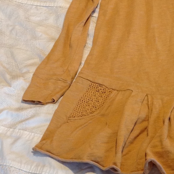 $10 SALE! FP Beach Crochet Tunic Dress Pockets! - Picture 4 of 8