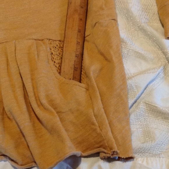 $10 SALE! FP Beach Crochet Tunic Dress Pockets! - Picture 5 of 8