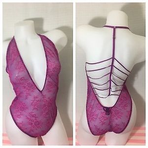 ❌🚫SOLD🚫❌Victoria's Secret magenta teddy