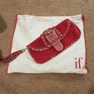 Isabella Fiore Fuscia Clutch