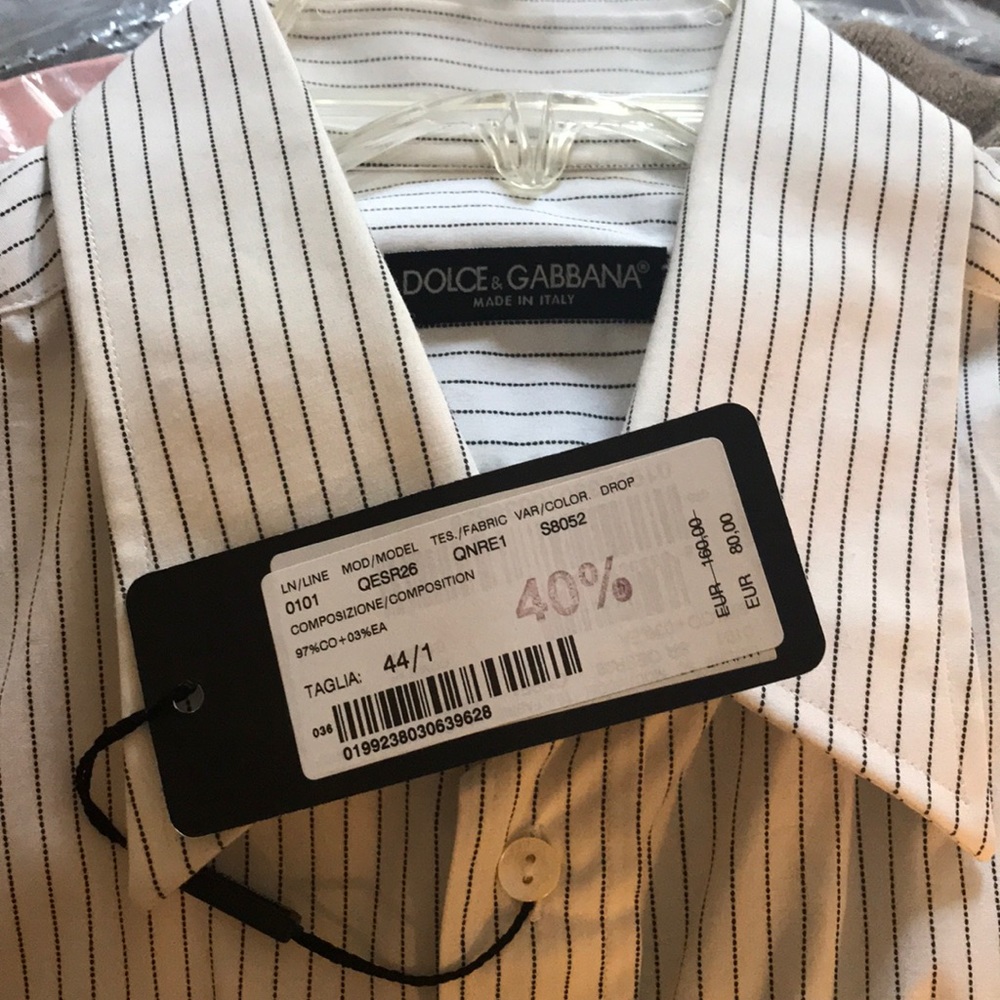 New Dolce & Gabbana Dress Shirt - Picture 3 of 3
