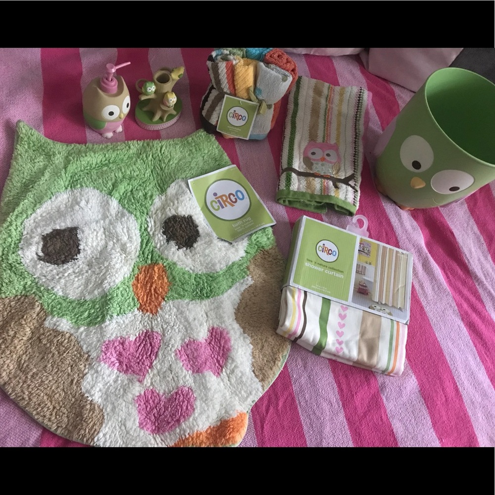 Kids Circo owl 🦉 bathroom set