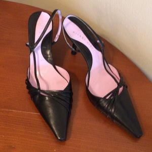 Gianni Bini Black Slingbacks