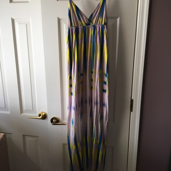LA Made multi-color lines maxi dress (NWT) - Picture 4 of 5