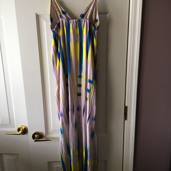 LA Made multi-color lines maxi dress (NWT) - Picture 5 of 5