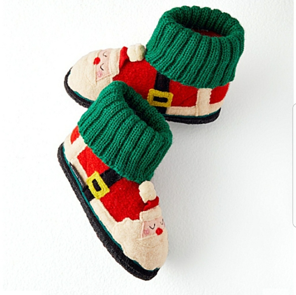 Garnet hill boiled wool slipper boots