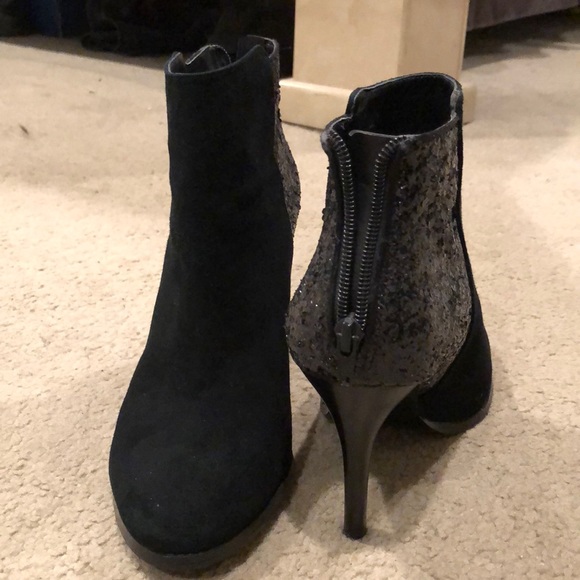 Bcbg sparkle booties size 9.5 worn once - Picture 2 of 3