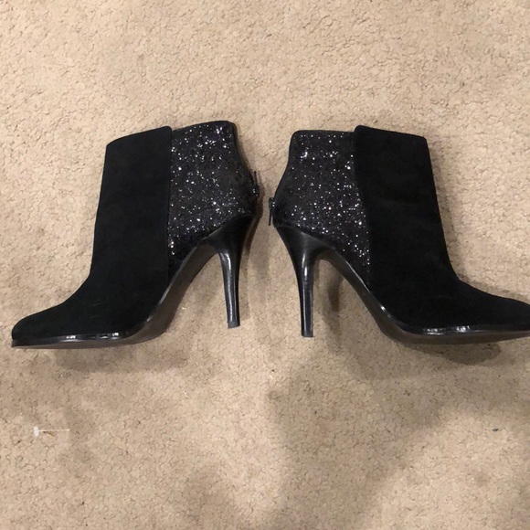 Bcbg sparkle booties size 9.5 worn once - Picture 3 of 3