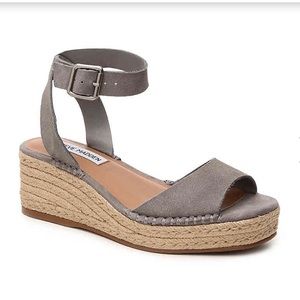 Steve Madden Grey Elody Wedge