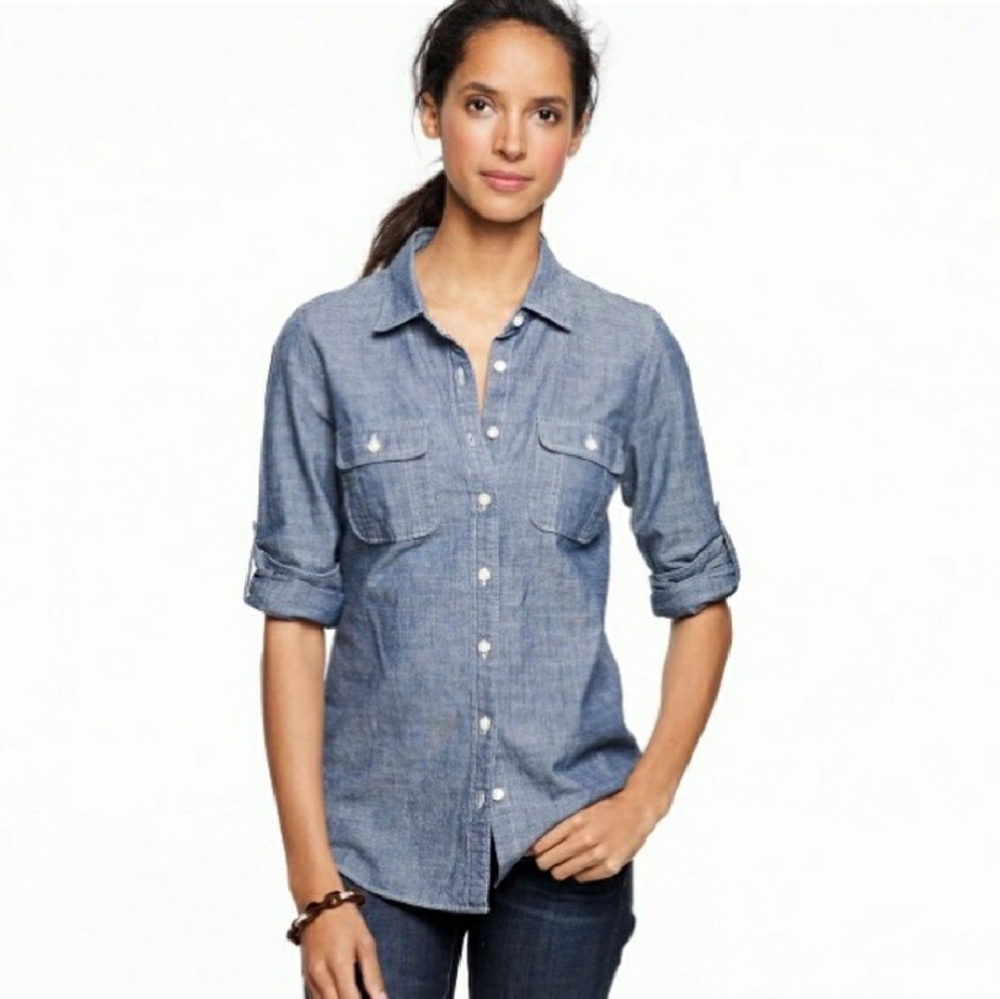 J. Crew Chambray Shirt