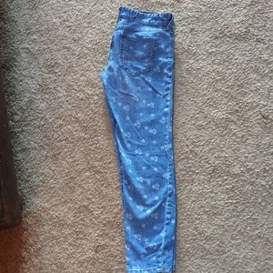 Free People floral jeans