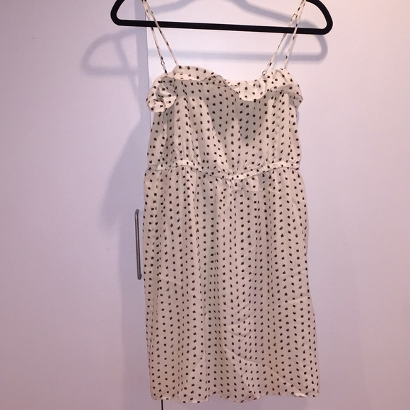 J. Crew Dresses & Skirts - Jcrew silk ruffle cinch waist dress, size 6