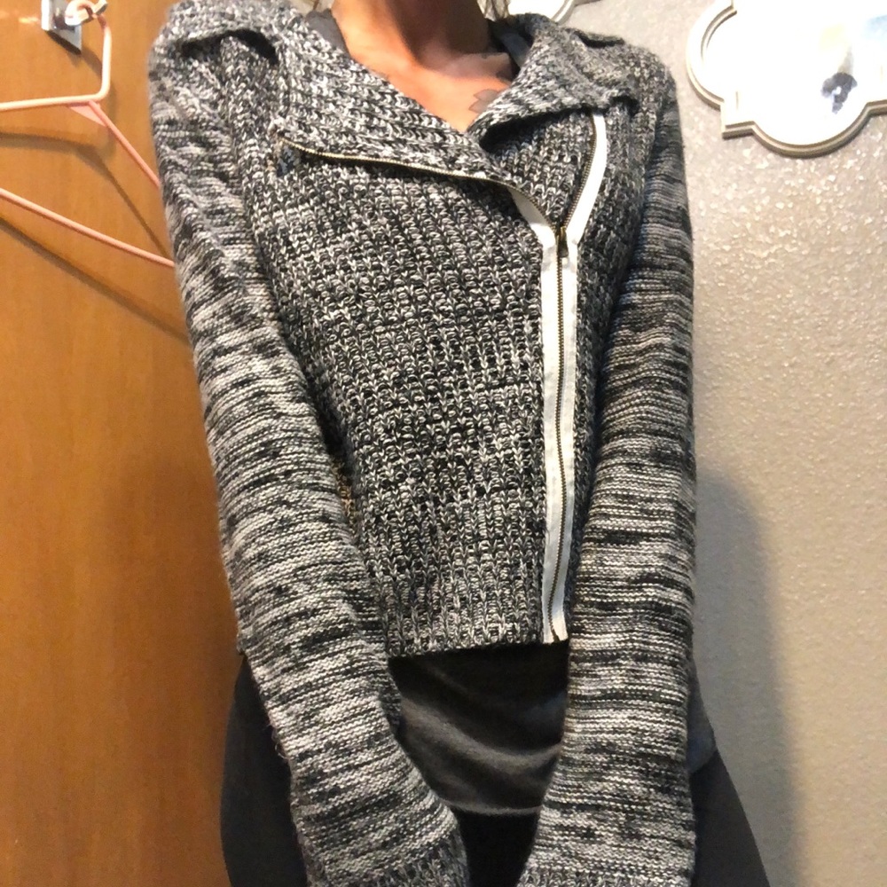 Comfy zip sweater