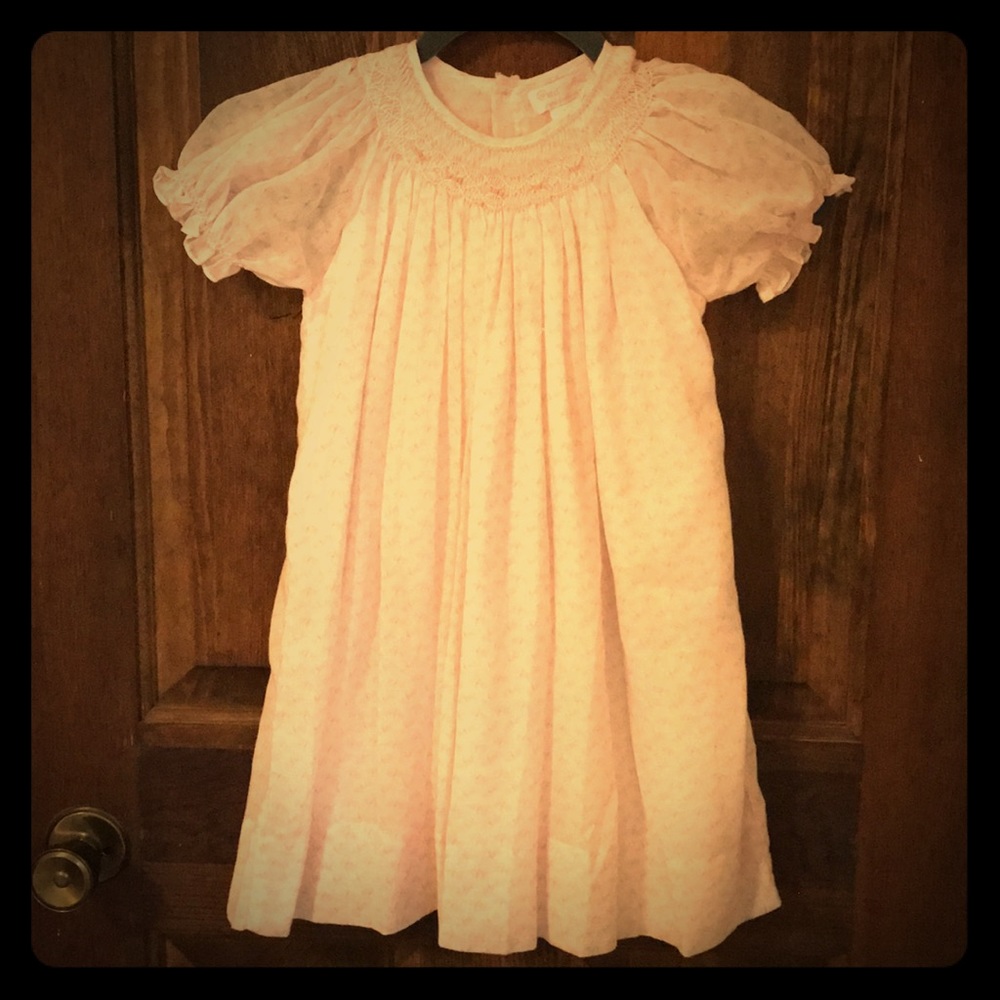 Petit Ami Smocked bishop dress