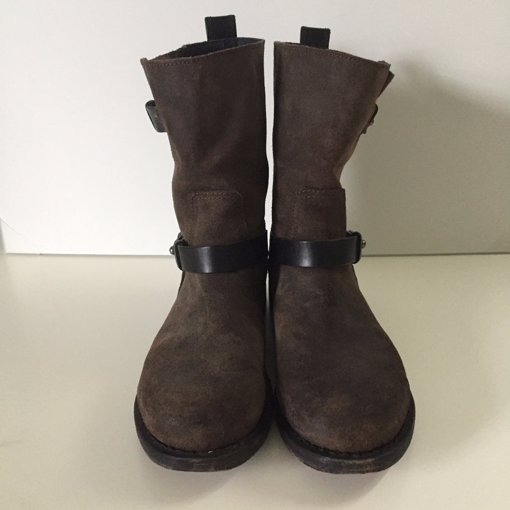 Rag & Bone Brown Suede Leather Boots Size 9.5