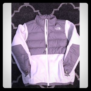 *worn once* girls north face denali