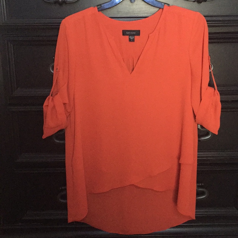 Orange Blouse