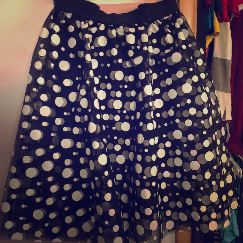 New with tags polka dot skirt
