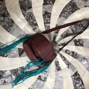 custom fringe crossbody