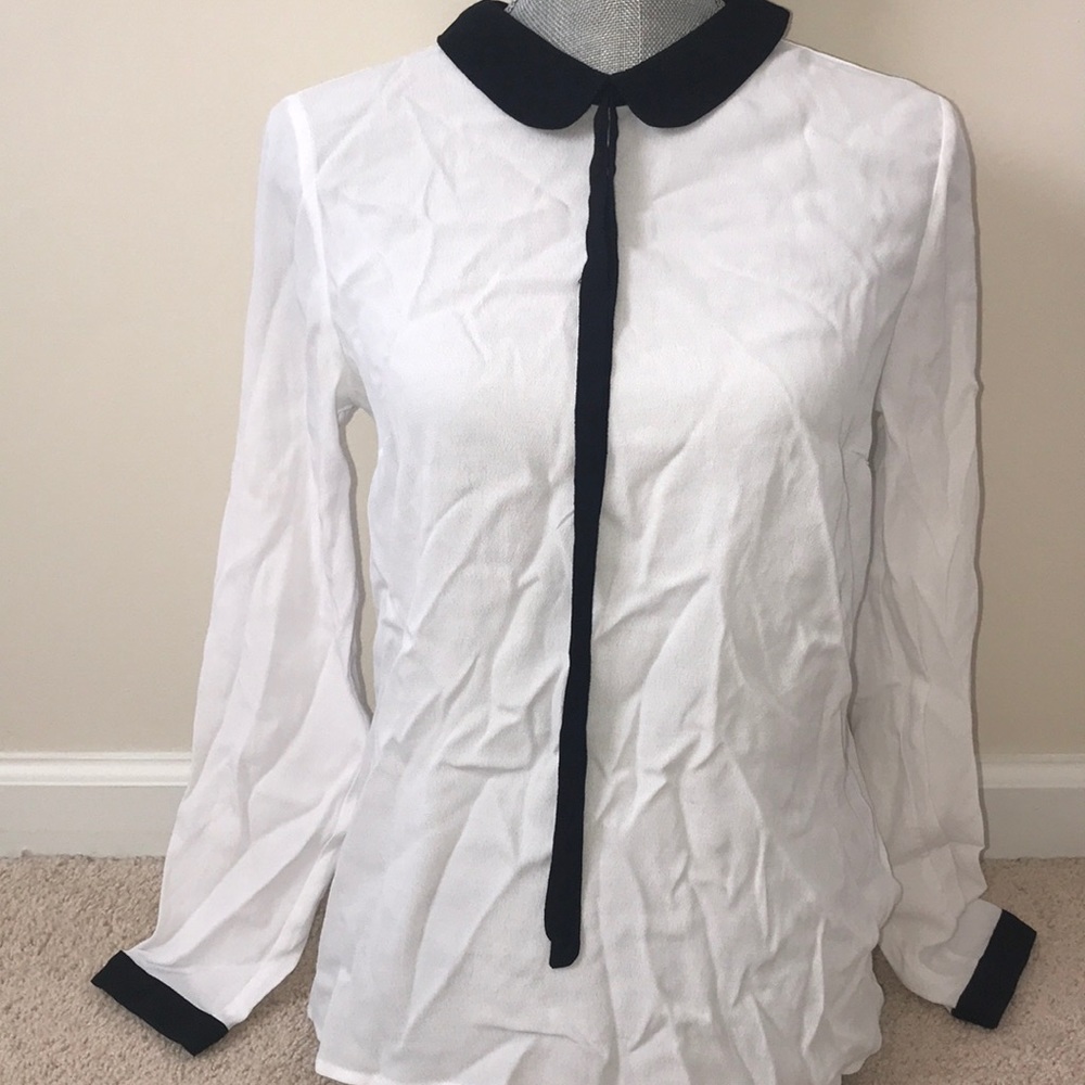 F21 tie up Blouse