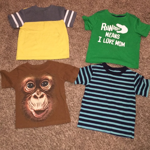 The Children's Place Other - Bundle-4 boys shirts 2T