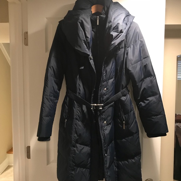 michael kors pillow collar puffer coat