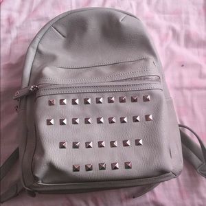 Studded mini bookbag