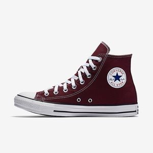 maroon converse great condition!!