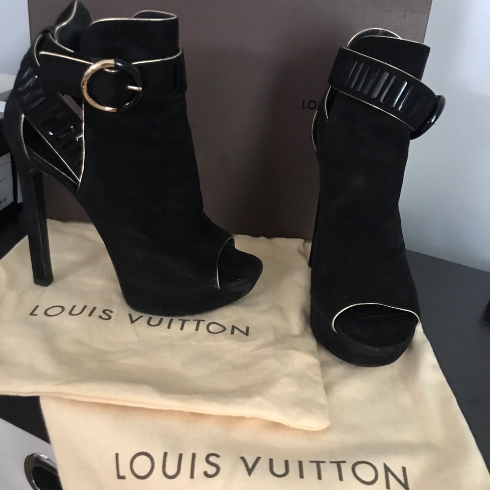 Louis Vuitton Boot Stiletto Heels