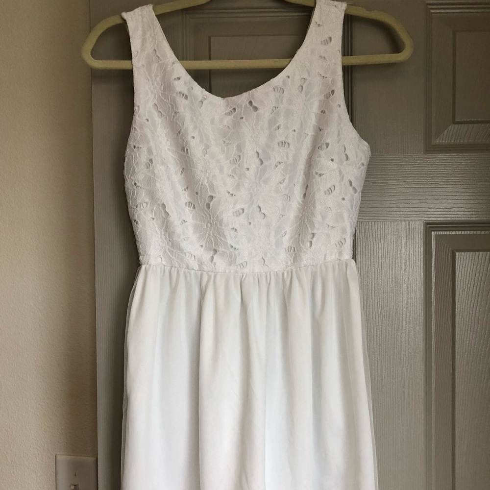 White dress size Small