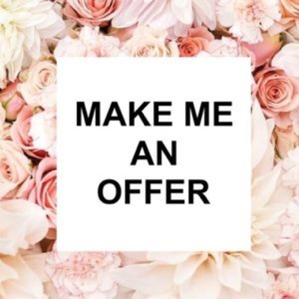All offers welcome!