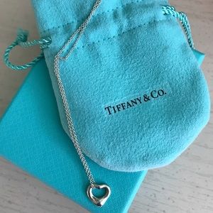 NWOT Tiffany Elsa Peretti open heart pendant💖