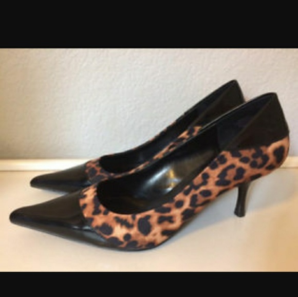 Nine West Shoes - 💣Nine West M "Artsy"leopard print & black patent