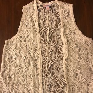 Xs EUC white lace joy