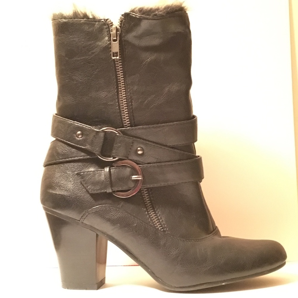 Black booties