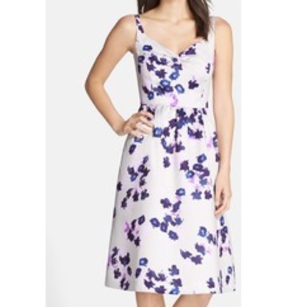 Cynthia Steffe Satin Midi Dress