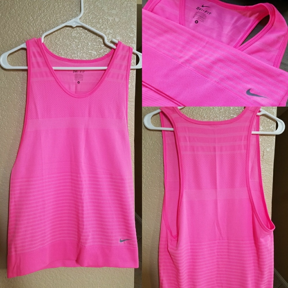 PINK NIKE TANK TOP