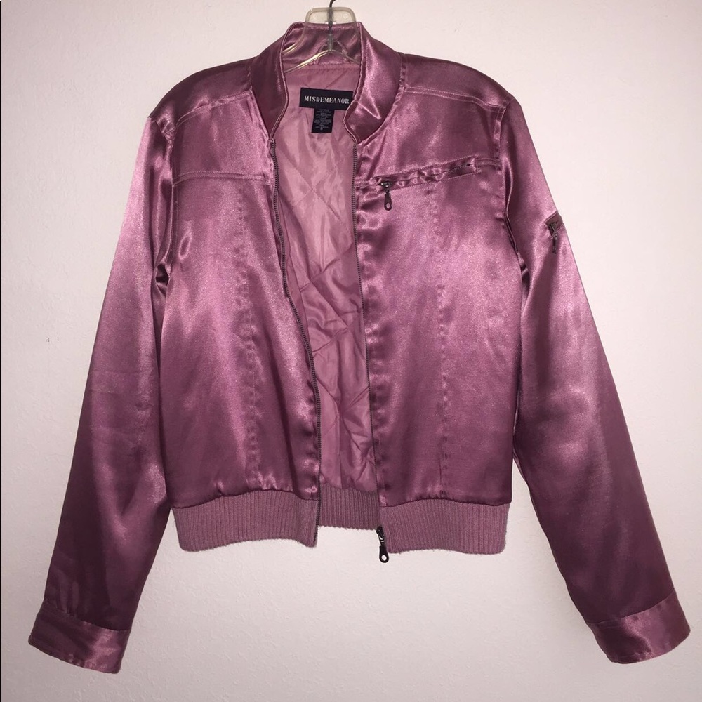 Pink Bomber Jacket
