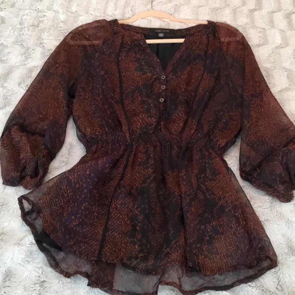 Larry Levine Blouse
