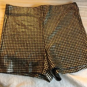 AHS ASO Madison Montgomery gold shorts